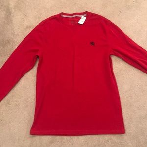 Brand New with Tags Red Express Waffle Shirt
